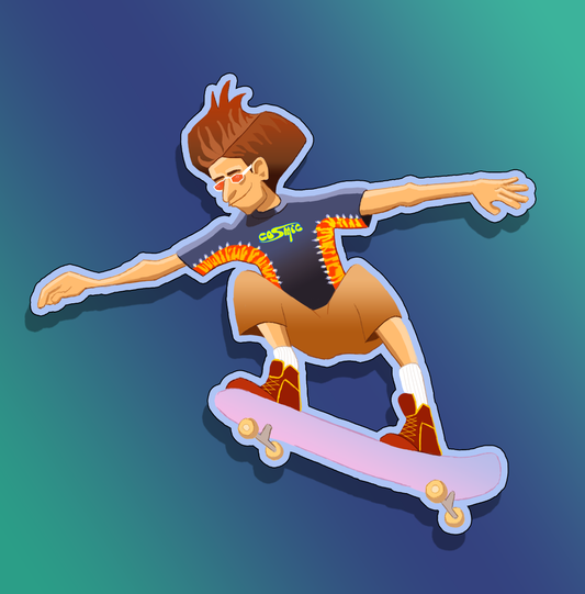 Skateboarder Guy 1